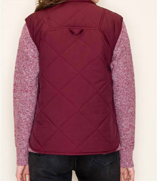 Staccato - Kaye Button Front Textured Vest