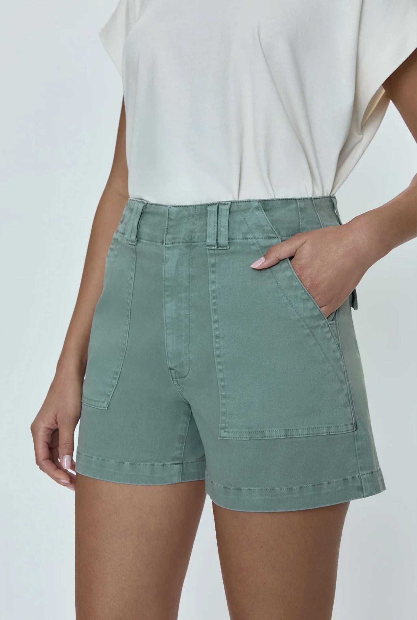 Pistola - Marissa High Rise Utility Shorts