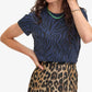 Clare V. - Zebra Print Tee