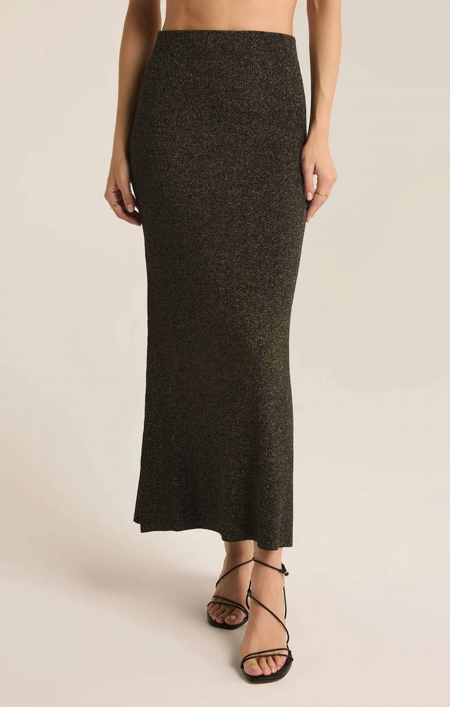 Z Supply - GOLDIE METALLIC MIDI SKIRT