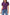1.STATE Puff Sleeve Rib Knit T-Shirt in Plum Purple