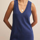 Z Supply - Coastline Cotton Jersey Midi Dress