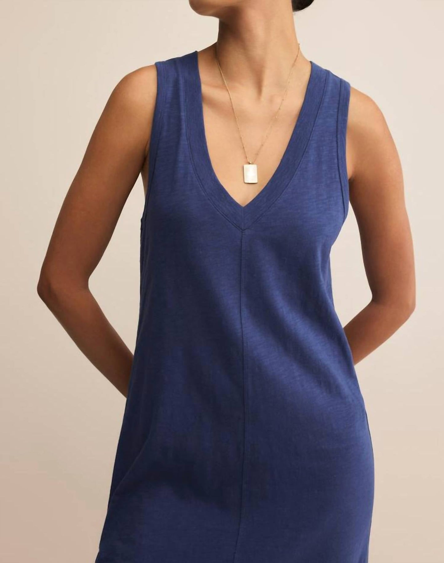 Z Supply - Coastline Cotton Jersey Midi Dress