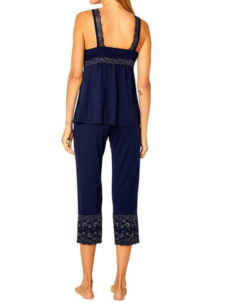 Twelve Eighty Eight - Coco Tank Camisole Cropped Pant Pajama Set