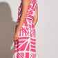 Elan - Barbados Geometric Print Maxi Dress