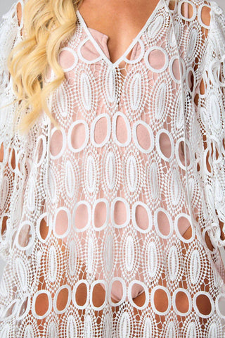 Buddylove - Santorini Eyelet Maxi Dress