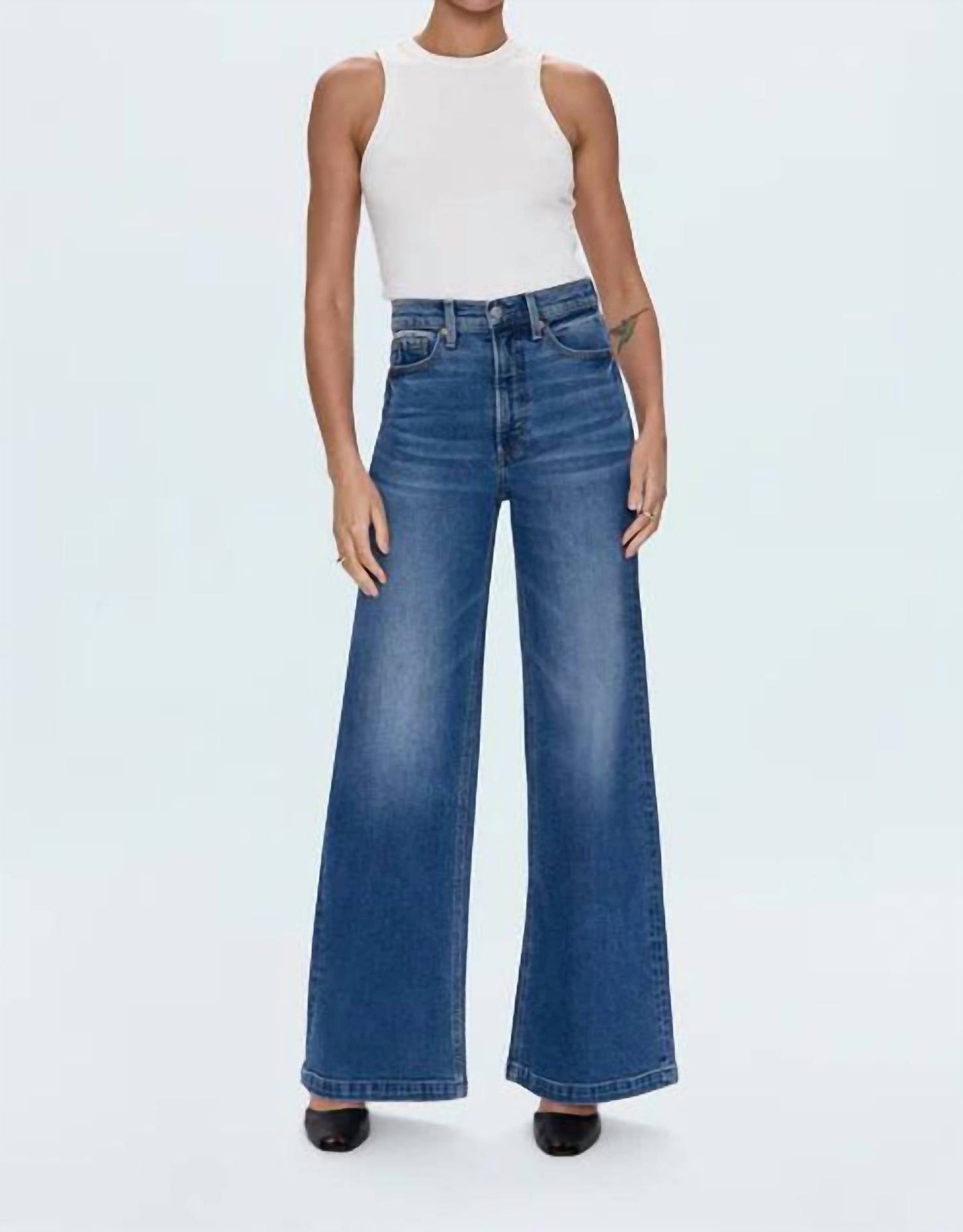 Pistola - Lana High Rise Wide Leg Jeans