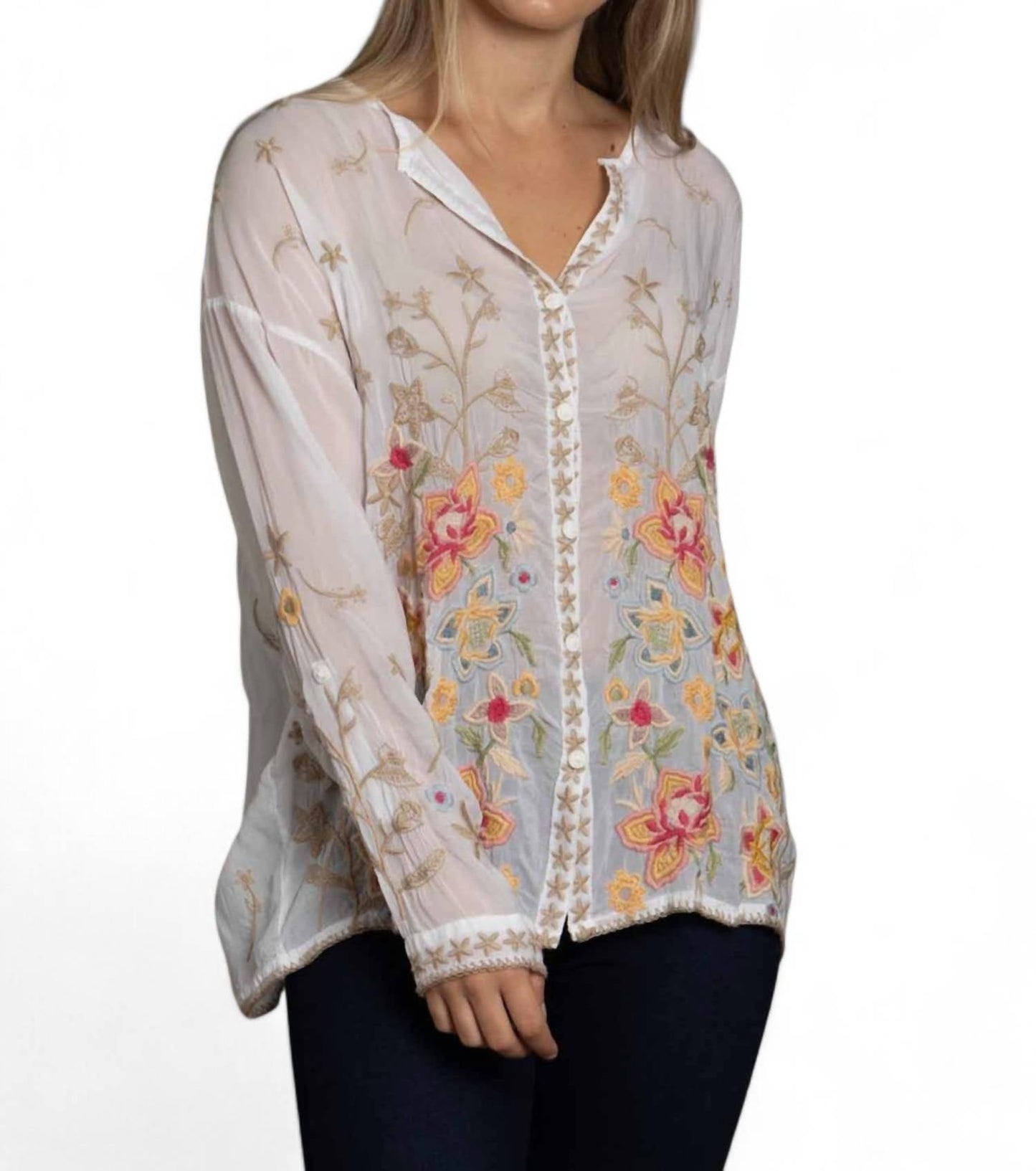 Johnny Was - JENAI BLOUSE