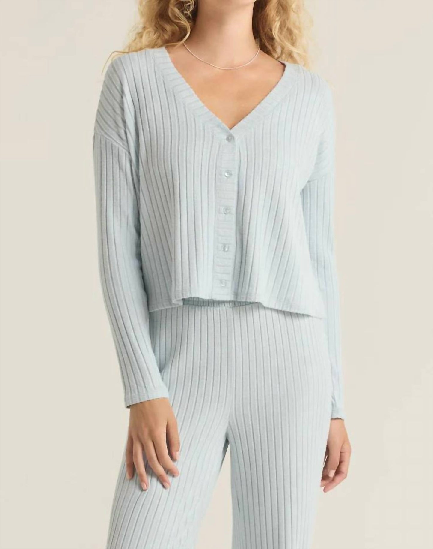 Z Supply - MARA LONG SLEEVE CARDIGAN TOP