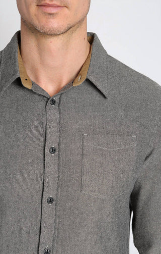 Jachs New York - Manor Brushed Twill Flannel Shirt