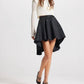 Theo The Label - Theia Taffeta Hi Low Skirt