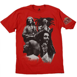 Bob Marley - Men's Quad Photo T-shirt