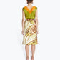 Dries Van Noten - Printed Belted Skirt