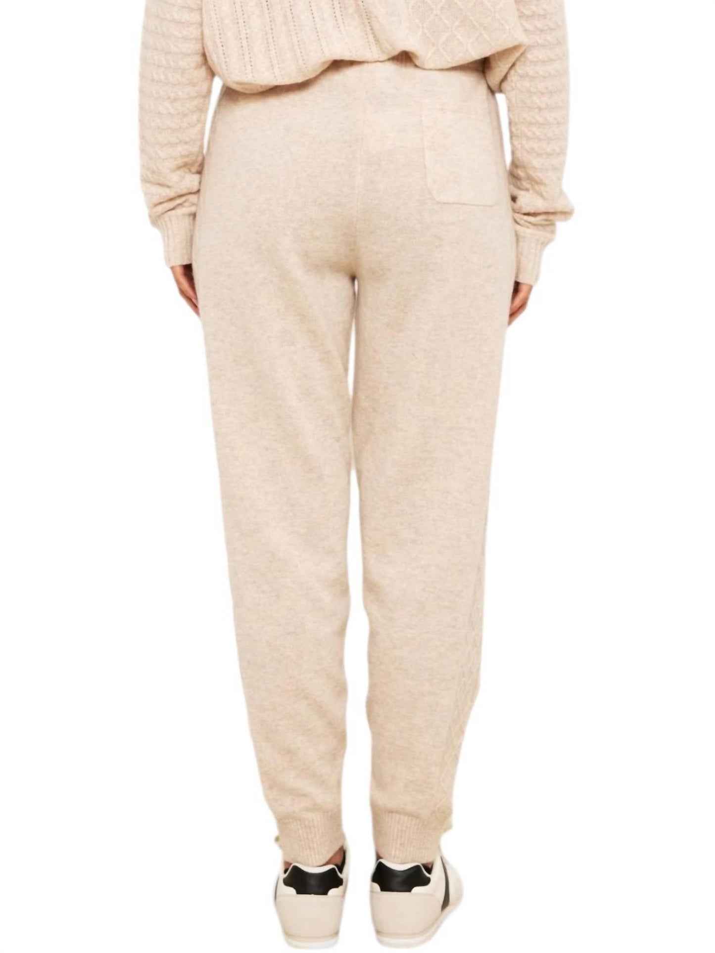 Brodie Cashmere - Luxe Cable Jogger