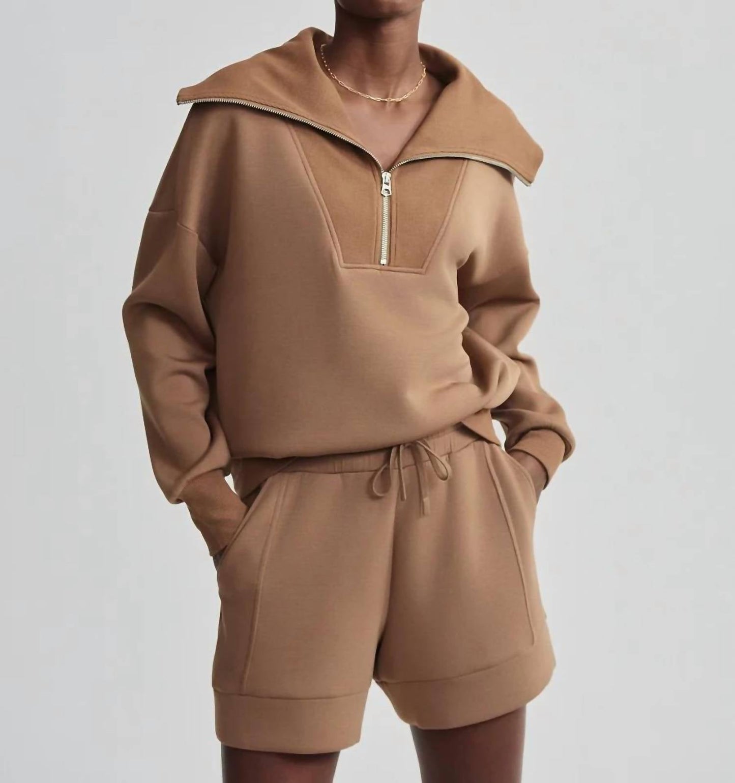 Varley - Catherine Half-zip Sweatshirt
