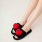 Pj Salvage - Women's Heart Love Slides