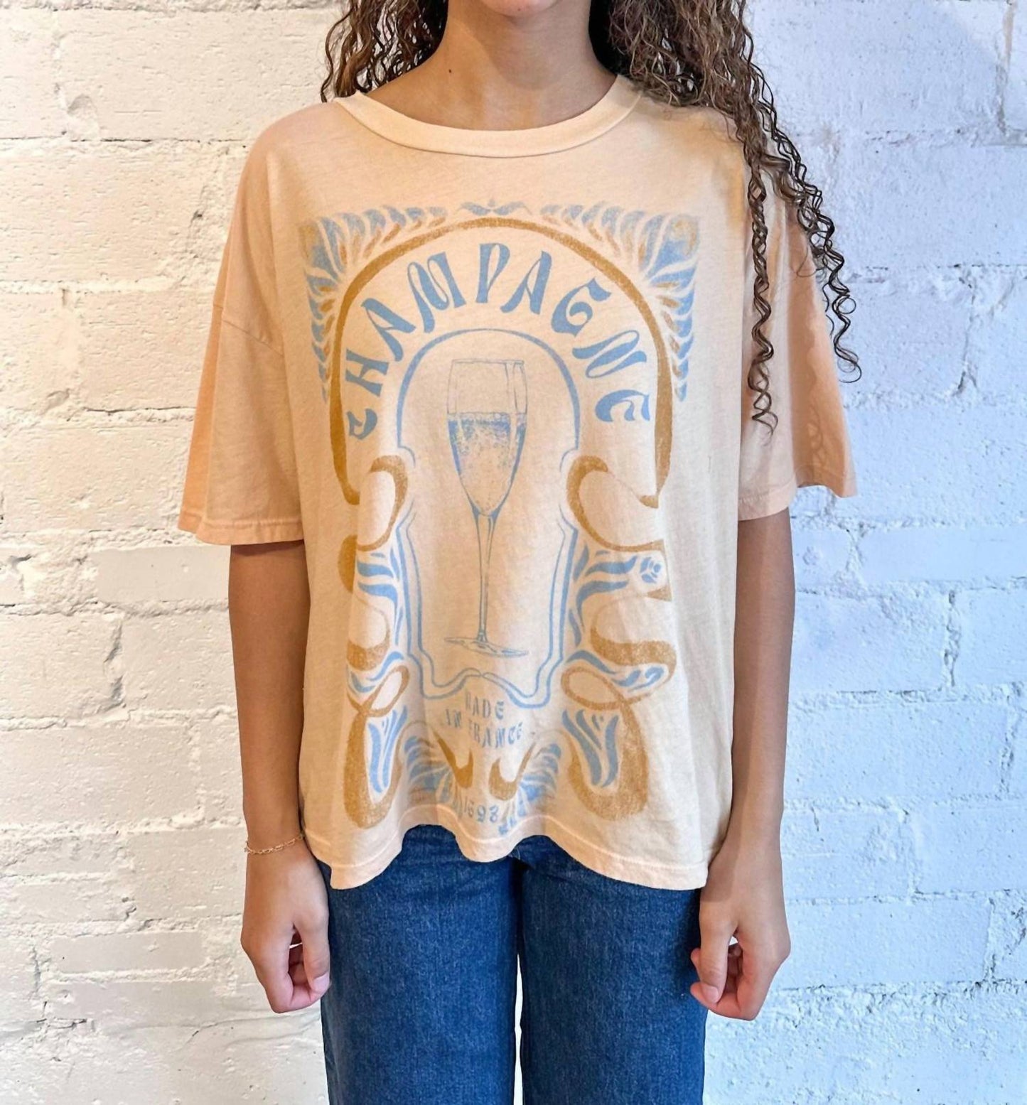 Project Social T - Champagne Made In France Graphic Tee