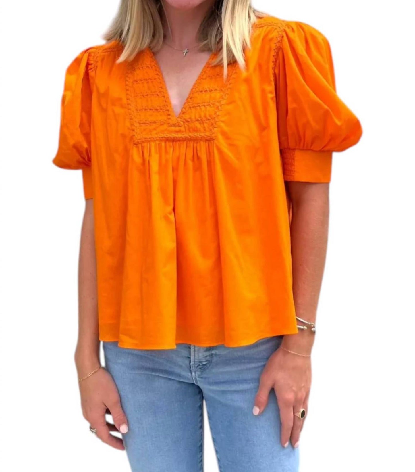 Anna Cate - Emilia Embroidered Top