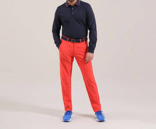 Chervò Usa - Men's Annuncio Long Sleeve Thermal Polo