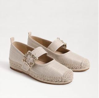 Sam Edelman - Women's Maddy Cap Toe Mary Jane Espadrille Ballet Flats