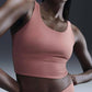 Nike - womens Zenvy Rib Light-Support Yoga Sports Bra