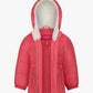 London Fog - Girls Zip-front Hooded Mid Cinch Puffer Jacket
