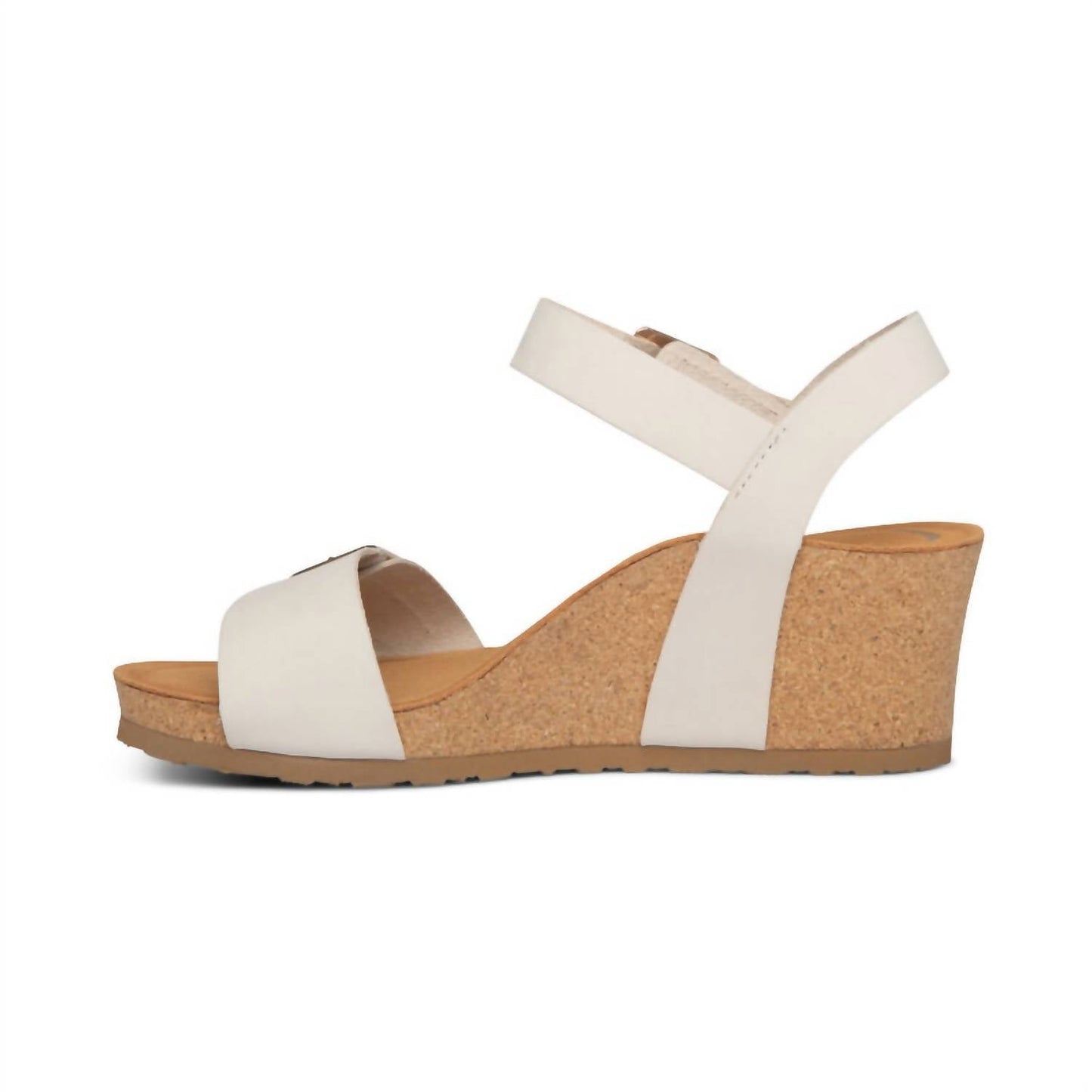 Aetrex - LEXA QUARTER STRAP WEDGE SANDAL