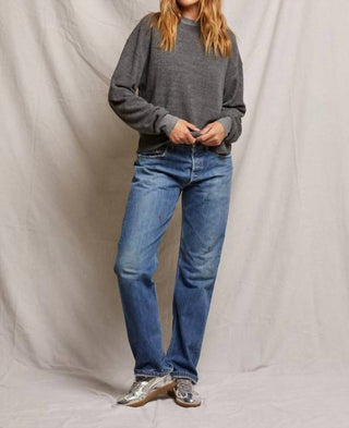 Perfectwhitetee - Women's Mayer Reverse Fleece Crewneck Sweatshirt