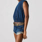 Steve Madden - Leila Denim Top