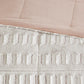 King/Cal King Back Print Long Fur Comforter Mini Set