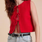 Miou Muse - Noami Cardi Tie Top