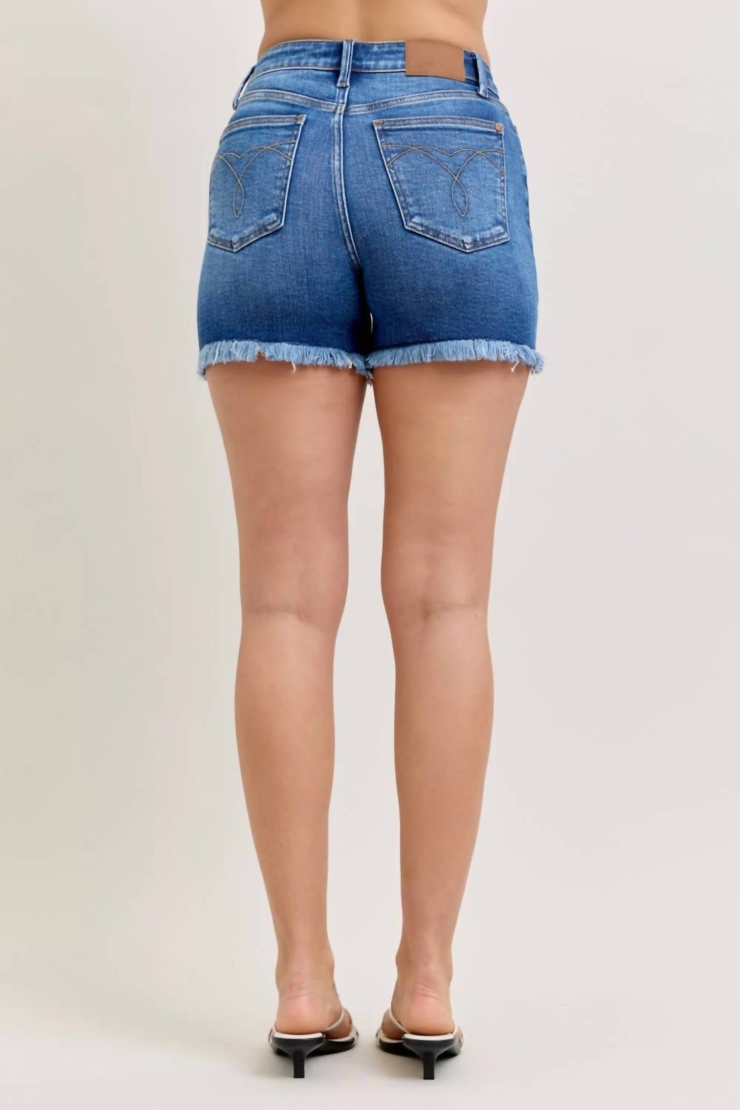 Judy Blue - High Waisted Slim Shorts