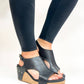 Corkys Footwear - Women's Carley Smooth Wedge Sandal