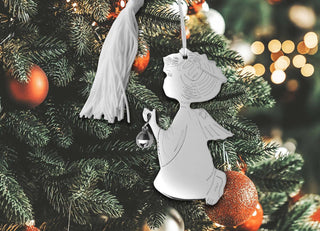 Creative Gifts International - Angel with Bell Ornament with Tassel