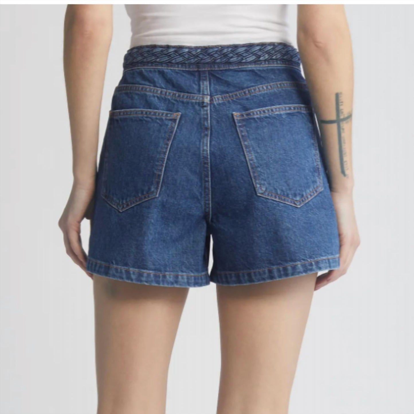 Frame - Braided Waistband Short