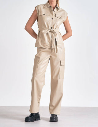 Elan - Marco Sleeveless Collared Vest