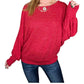 143 Story - Boat Neck Dolman Top