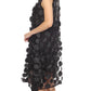 Joseph Ribkoff - 3d Dot Mesh Trapeze Dress