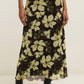 Z Supply - Eda Ren Floral Mesh Midi Skirt