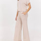 Vintage Havana - Knit Pant With Whip Stitch