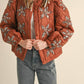 &Merci - Grandma's Favorite Quilted & Floral Jacket