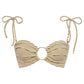 Montce - Tori Ties Bandeau Bikini Top