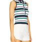 525 America - Vivienne Johnny Collar Stripe Tank