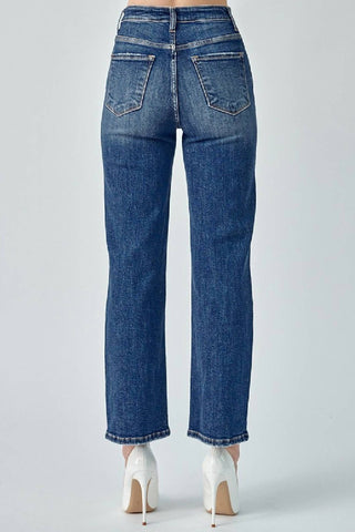 Risen - Straight Leg High Rise Jean