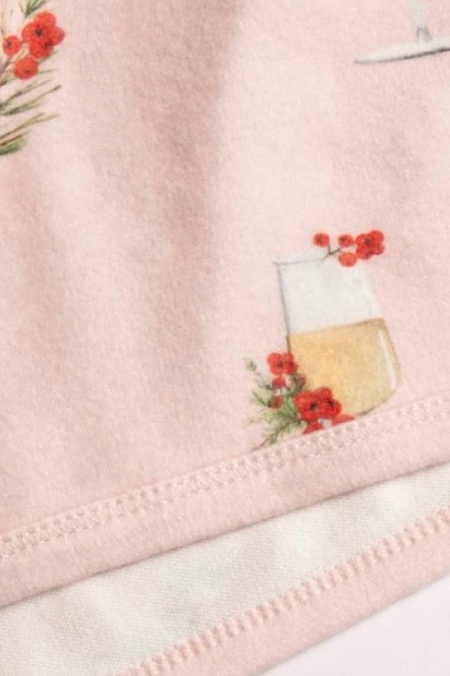 Pj Salvage - Cabin And Cocktails Long Sleeve Loungewear Top