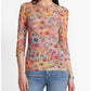 Johnny Was - NATALIE 3/4 MESH TEE