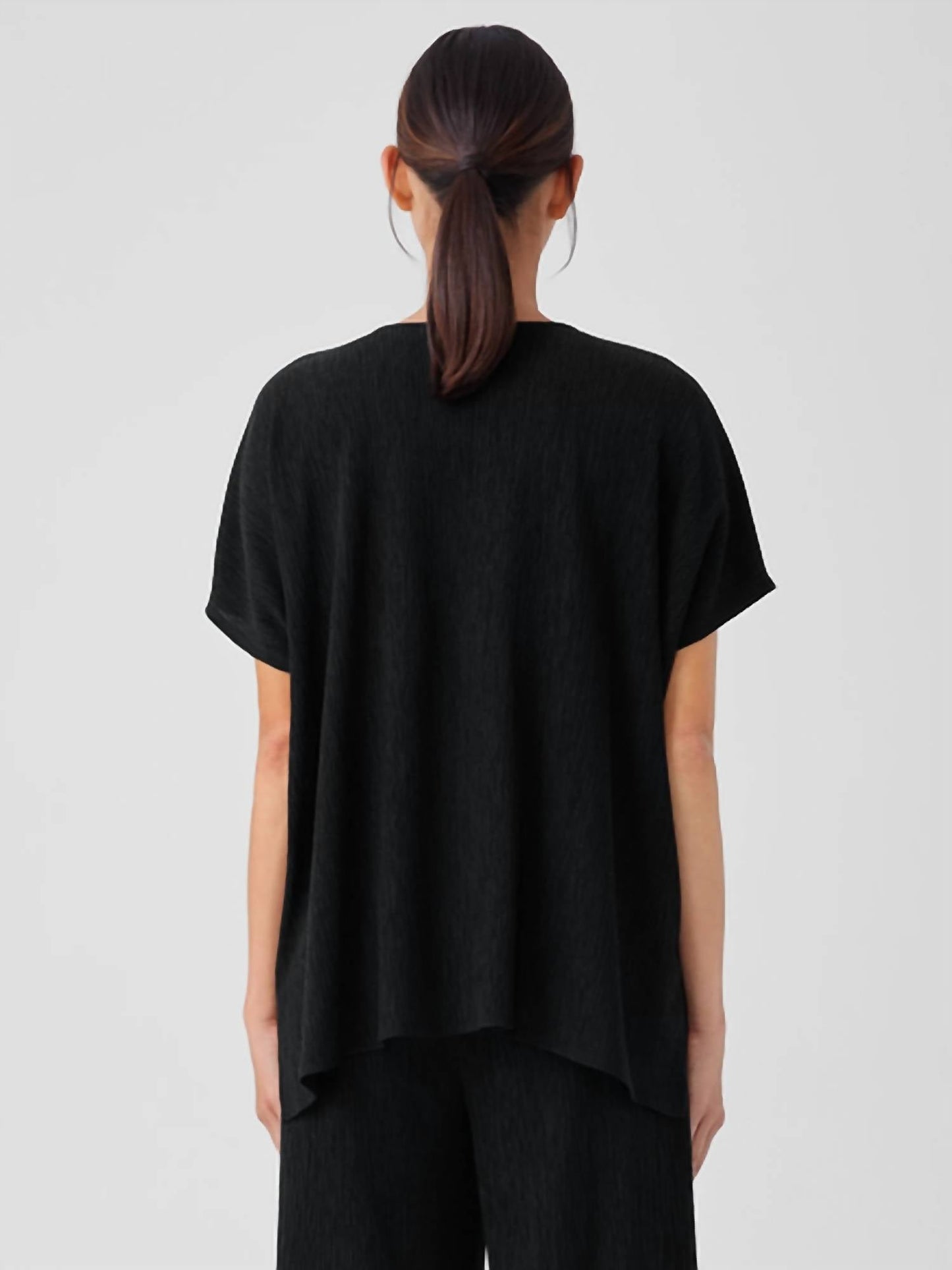 Eileen Fisher - V-neck Boxy Top