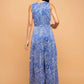 Eva Franco - Sunny V-Neck Palazzo Pant Jumpsuit