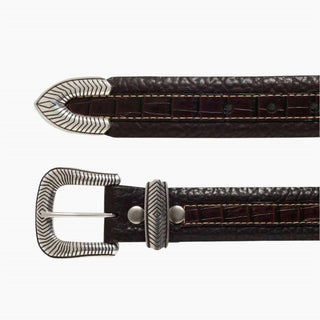 Lejon Leather Goods - Men's Vintage Bison Leather Coloma Usa Made Belt