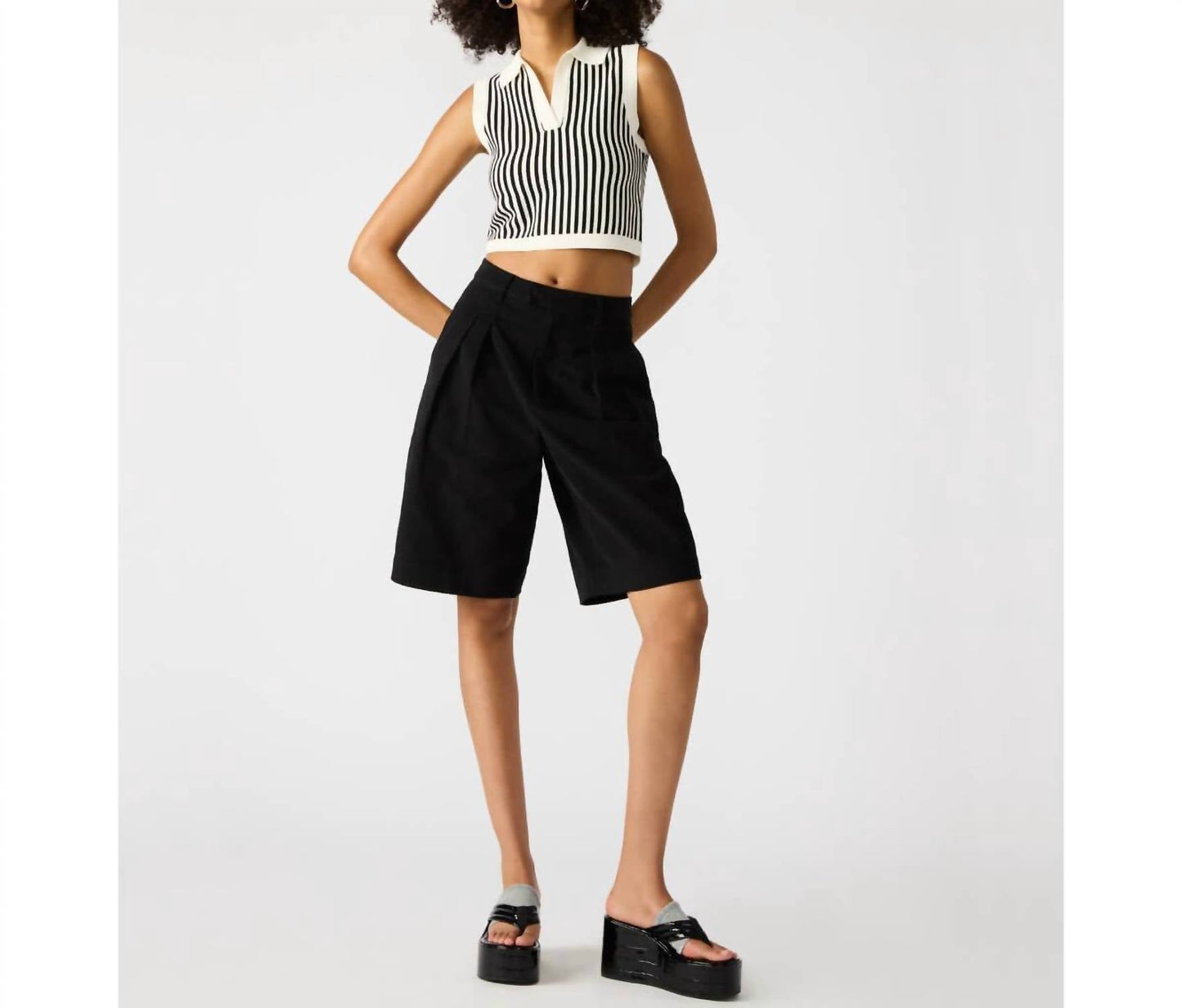 Steve Madden - Ivana Pleated Shorts